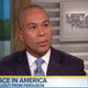 Massachusetts Gov. Deval Patrick spoke about the ongoing protests in Ferguson and his chances of running for president in 2016 on Meet the Press Sunday, Nov. 30.
Meet the Press screenshot